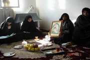 بازدید واحد فرهنگی شبکه بهداشت و درمان شهرستان ری ،از خانواده شهدا و جانبازان .